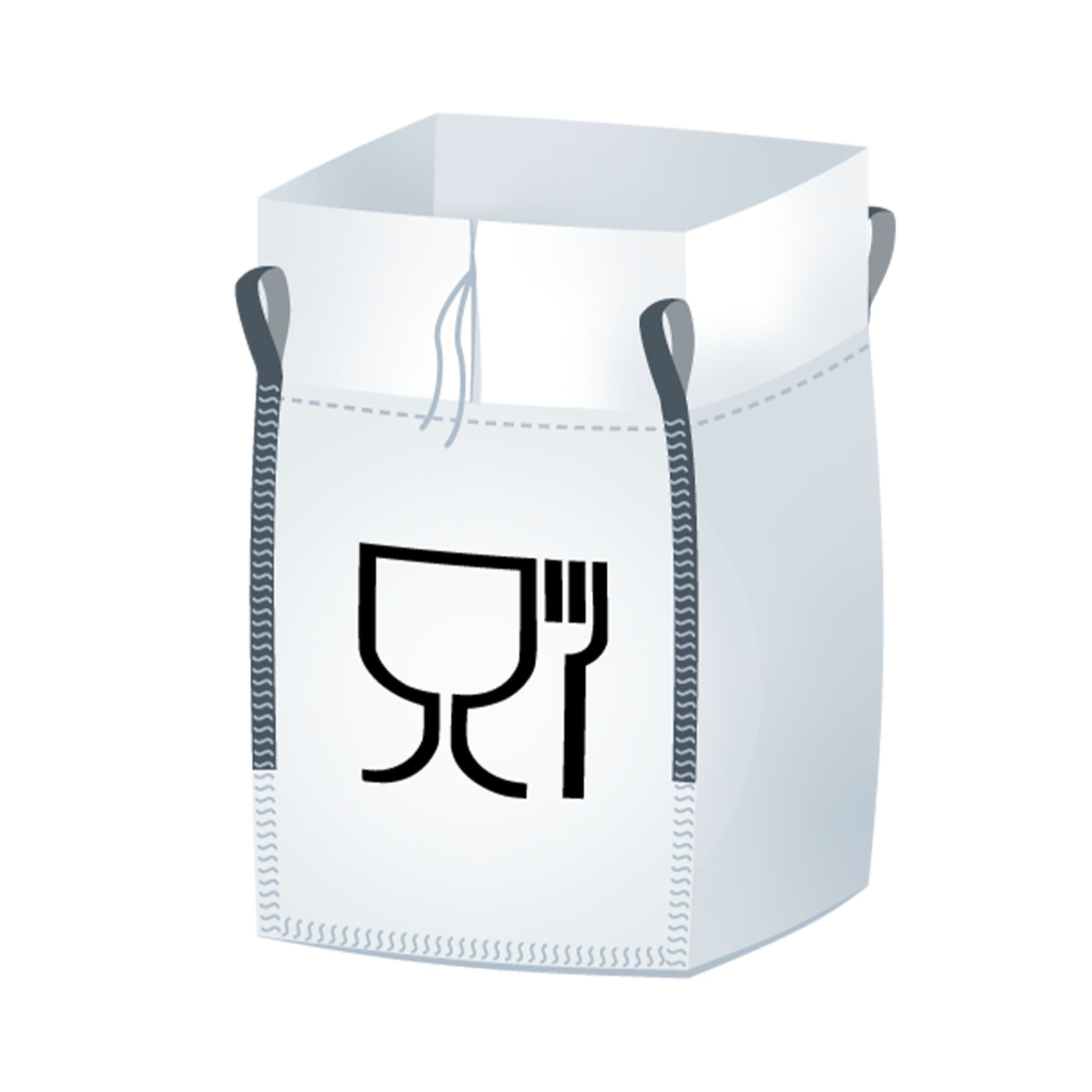 Standard | 90x90x110 cm | Schürze und Boden geschlossen | Staubdicht | Lebensmittelecht | 1.500 Kg