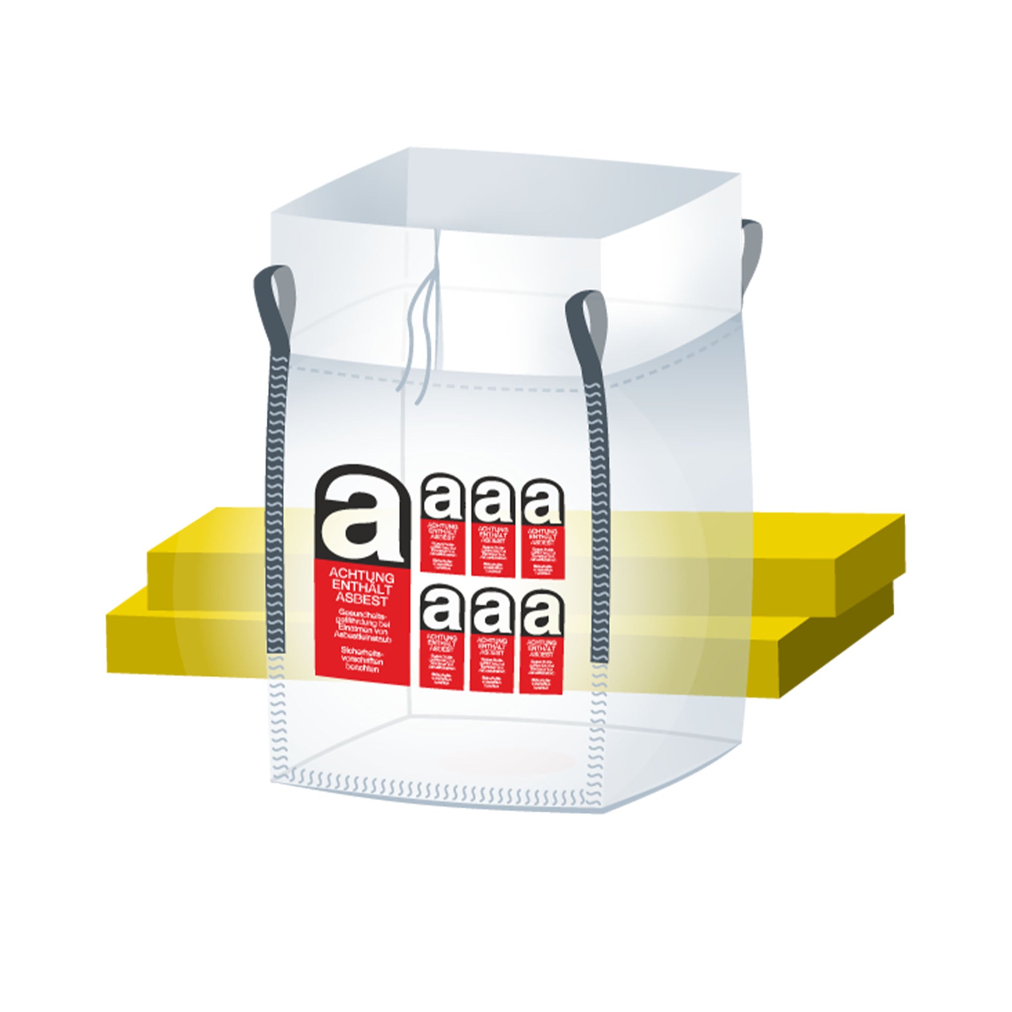 Asbest | 70x70x90 cm | Schürze und Boden geschlossen | Transparent | 800 Kg